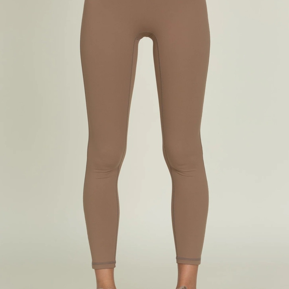 Gold Hinge Tan Leggings